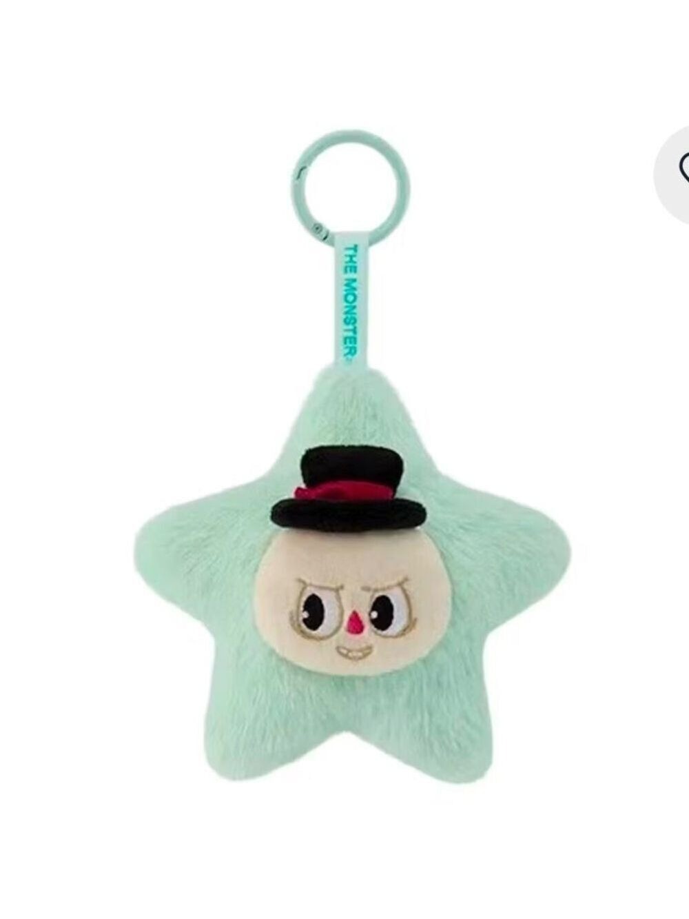 Pop Mart Labubu The Monsters Classic Series Sparkly Spooky Plush Pendant Open